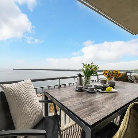 Ocean 2- 2 Og, Balkon, Ostseeblick, Kamin オルペニッツ