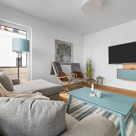 アパート Ocean 2- 2 Og, Balkon, Ostseeblick, Kamin オルペニッツ