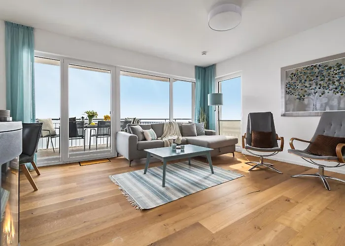 Ocean 2- 2 Og, Balkon, Ostseeblick, Kamin * Olpenitz